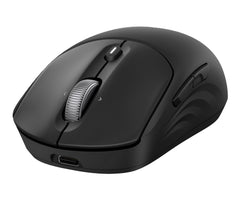 HP 705 Raton Inalambrico Recargable Ultraâ€‘Rapido - Sensor Multiâ€‘Superficie 6000 DPI - 7 Botones Programables - 2.4GHz  y Bluetooth - Color Negro