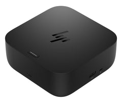 HP Dock G6 100W Thunderbolt con 8 Puertos - 1xUSB-C, 3xUSB-A, 2xDisplay Port, 1xHDMI, 1xRJ-45 - Alimentacion hasta 100W via USBâ€‘C PD - Color Negro