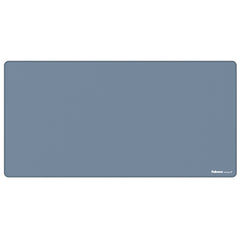 Fellowes Breyta Alfombrilla de Escritorio - Antideslizante - Proteccion Antimicrobiana - Antirreflectante - Fabricado con Material Reciclado - 40x80x0.25cm - Color Azul
