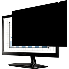 Fellowes Privascreen Filtro de Privacidad para Pantallas Panoramicas hasta 23.8" - Relacion de Aspecto 16:9 - Reduce Reflejos - Previene Fatiga Visual - 52.79x29.69cm - Color Negro