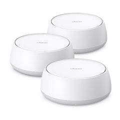 TP-Link Deco BE25 Pack de 3 Sistemas WiFi Mesh - Doble Banda - Velocidad hasta 3.6Gbps - WiFi 7 - Ethernet 2.5Gbps - VPN - Color Blanco