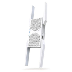 TP-Link RE655BE Repetidor WiFi 7 Tribanda BE9300 - Velocidad 9.3Gbps - 4 Antenas Externas - Configuracion Sencilla con WPS o App - Ethernet - MLO - Color Blanco