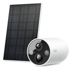 TP-Link Tapo TC85 KIT Camara de Seguridad para Exterior - IP66 - Incluye Accesorios - WiFi - Resolucion de 4Mpx - Vision Nocturna - Color Blanco y Negro