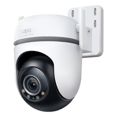 TP-Link Tapo TC42 Camara de Seguridad Exterior - 2K QHD - Deteccion con IA - WiFi - RJ45 - IP66 - Resolucion de 4Mpx - Vision Nocturna - Audio Bidireccional - Color Blanco y Negro