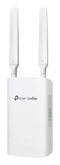 TP-Link Omada ER703WP-4G-Outdoor Router de Doble Banda - Velocidad hasta 3Gbps - 3x1Gbps WAN/LAN - NanoSIM - VPN - WiFi - Seguridad Avanzada - Antenas Externas - Color Blanco