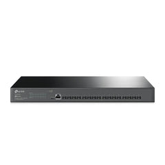 TP-Link Omada SX3016F Switch 16 Puertos SFP 10Gbps - Gestionado - Soporta QOS - Doble Fuente de Alimentacion - Conmutacion hasta 320Gbps - Carcasa Metalica - Color Negro