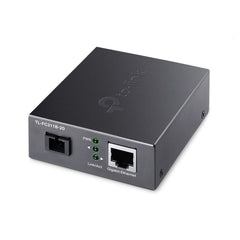 TP-Link Omada FC311B-20 Convertidor de Fibra a RJ45 - Fibra hasta 20km - Velocidad hasta 1Gbps - Auto Negociacion - Ethernet - Tecnologia WDM - Color Gris Oscuro