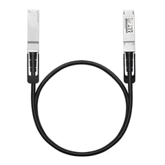 TP-Link Omada SM9220-1M Cable de Conexion Directa de 1m - Velocidad hasta 100Gbps - 30AWG - Plug and Play - Conector QSFP28 - Cobre Plateado - Color Negro