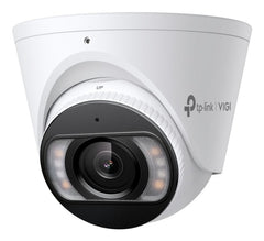 TP-Link Vigi InSight S485 Camara de Seguridad para Exterior - Lente de 2.8mm - Resolucion de 8Mpx - Deteccion Inteligente - IP67 - Audio Bidireccional - Color Blanco y Negro