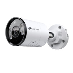 TP-Link Vigi InSight S385 Camara de Seguridad para Exterior - Lente de 4mm - Deteccion Inteligente - Resolucion de 8Mpx - IP67 - Audio Bidireccional - Color Blanco y Negro