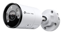 TP-Link Vigi InSight S385 Camara de Seguridad Exterior - Lente de 2.8mm - Deteccion Inteligente - IP67 - Resolucion de 8Mpx - Vision Nocturna - Audio Bidireccional - Color Blanco y Negro
