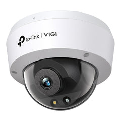 TP-Link Vigi C250 Camara de Seguridad - Lente de 2.8mm - Deteccion Inteligente - IP67 - IK10 - Resolucion de 5Mpx - Vision Nocturna - Color Blanco y Negro