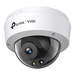 TP-Link Vigi C250 Camara de Seguridad - Lente de 4mm - Deteccion Inteligente - IP67 - IK10 - Resolucion de 5Mpx - Vision Nocturna - Color Blanco y Negro