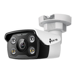 TP-Link Vigi C350 Camara de Seguridad para Exterior - Lente de 6mm - IP67 - Resolucion de 5Mpx - Deteccion Inteligente - Audio Bidireccional - Color Blanco y Negro