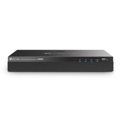 TP-Link Vigi NVR2016H-16P Grabadora para Videovigilancia - Gestion hasta 16 Canales - HDMI - VGA - Soporta Almacenamiento hasta 20TB - Decodificacion hasta 16Mpx - Color Negro