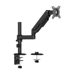 Aisens Soporte de Mesa Eco con Contrapeso Giratorio e Inclinable para Monitor/TV de 17-32" - 1 Brazo y 3 Pivotes - Peso mÃ¡ximo 9Kg - Color Negro