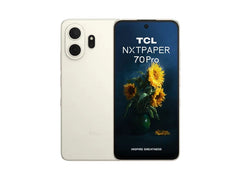TCL Nxtpaper 70 Pro 5G Smartphone Pantalla 6.9" - 8GB - 256GB - Camara 50MP - Bateria 5200mAh - Color Dorado