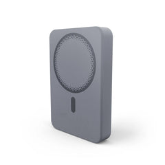 Energy Sistem Magnetic Powerbank Inalambrico Magnetico 10000 mAh - 15W Carga Inalambrica, 20W por Cable - Carga Inteligente y Rapida - Carga Simultanea - Sensor NTC - USB-C - Color Gris