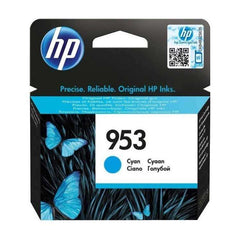 HP 953 Cyan Original Ink Cartridge - F6U12AE