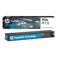 HP 913A Cyan Original Ink Cartridge - F6T77AE