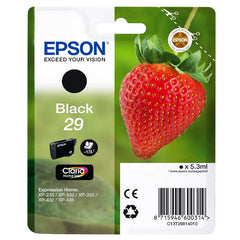 Epson T2981 (29) Cartouche d'encre noire originale - C13T29814012