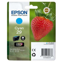 Cartucho de tinta original Epson T2982 (29) ciano - C13T29824012