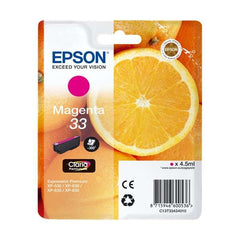 Epson T3343 (33) Magenta Original Ink Cartridge - C13T33434012