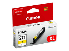 Cartucho de tinta Canon CLI571XL amarelo original - 0334C001