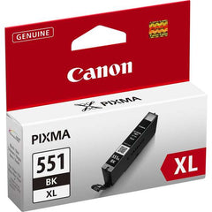 Cartucho de tinta preto original Canon CLI551XL - 6443B001