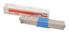 Cartucho de toner original ciano OKI C332DN/MC363DN/MD363DN - 46508711