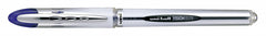 Uni-ball Vision Elite UB-200 Rollerball de Tinta Liquida - Punta de Bola 0.8mm - Sistema Antifugas para Viajes - Color Azul