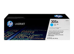 HP CE411A Cyan Original Toner Cartridge - 305A