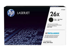 Cartouche de toner noir authentique HP CF226X - 26X