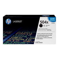 Cartucho de toner preto original HP CE250X - 504X