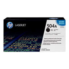 HP CE250A Black Original Toner Cartridge - 504A