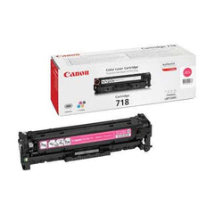 Cartucho de toner original Canon 718 Magenta - 2660B002