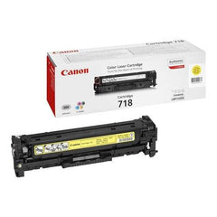 Cartucho de toner Canon 718 amarelo original - 2659B002