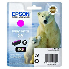 Epson T2613 (26) Magenta Original Ink Cartridge - C13T26134012