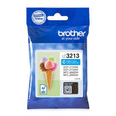 Cartucho de tinta original Brother LC3213 ciano - LC3213C