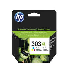 Cartucho de tinta colorido original HP 303XL - T6N03AE