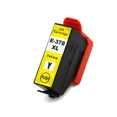 Cartucho de tinta genérico amarelo Epson 378XL - substitui C13T37944010/C13T37844010