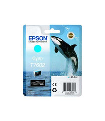 Cartucho de tinta original Epson T7602 ciano - C13T76024010