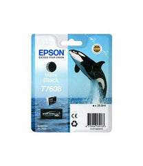 Cartucho de tinta original Epson T7608 preto fosco - C13T76084010