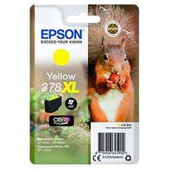 Cartucho de tinta original Epson 378XL amarelo - C13T37944010