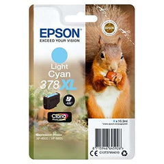 Epson 378XL Cartouche d'encre cyan clair originale - C13T37954010