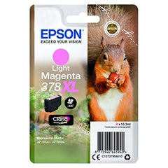 Epson 378XL Magenta Light Original Ink Cartridge - C13T37964010