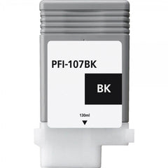 Canon PFI107 Black Generic Ink Cartridge - Replace PFI107BK/6705B001