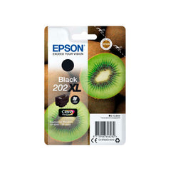 Cartucho de tinta original preto Epson 202XL - C13T02G14010