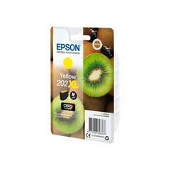 Cartucho de tinta original Epson 202XL amarelo - C13T02H44010