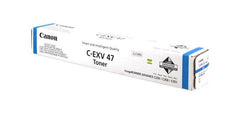 Cartouche de toner cyan originale Canon CEXV47 - 8517B002